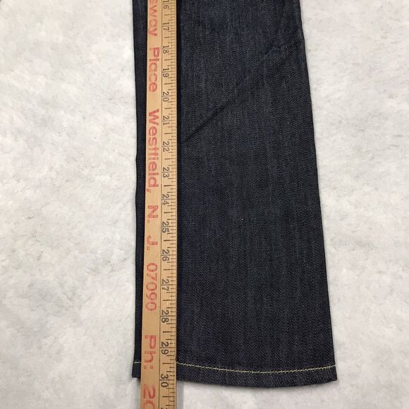 DIESEL Livy Jean Women 28x30 Dark Wash Lo Rise Stretch Denim Made in Italy - Picture 9 of 16